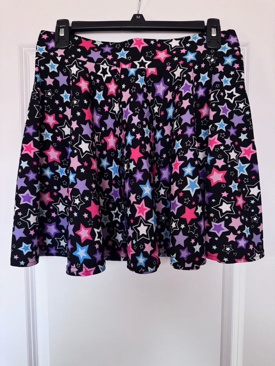 Urban Coco Dresses & Skirts - Black Star-Print Skater Skirt